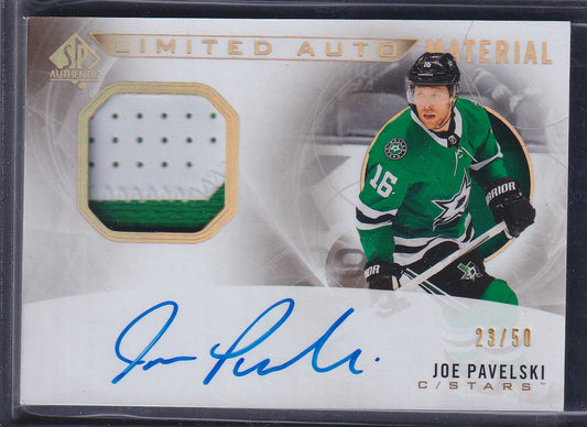 JOE PAVELSKI - 2020 SP Authentic Limited Auto Material #LAM-JP, /50