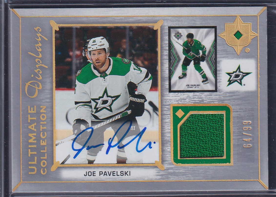 JOE PAVELSKI - 2021 Ultimate Collection Displays Auto Patch #UDA-PA, /99