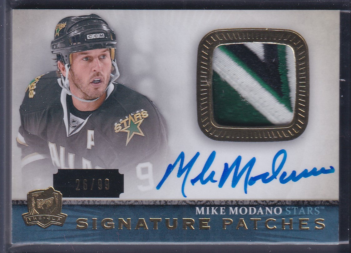 MIKE MODANO - 2013 Cup Signature Patches Auto #SP-MM, /99