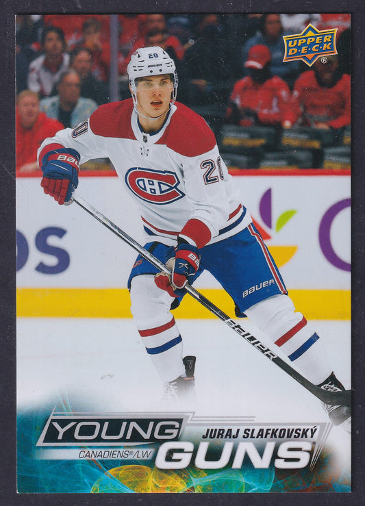 JURAJ SLAFKOVSKY - 2022 Upper Deck Young Guns JUMBO #451