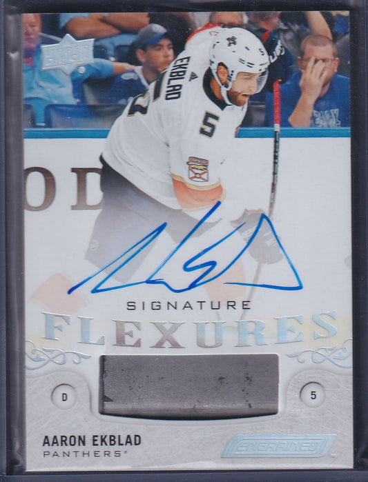 AARON EKBLAD - 2018 Upper Deck Engrained Flexures Auto #SF-AE