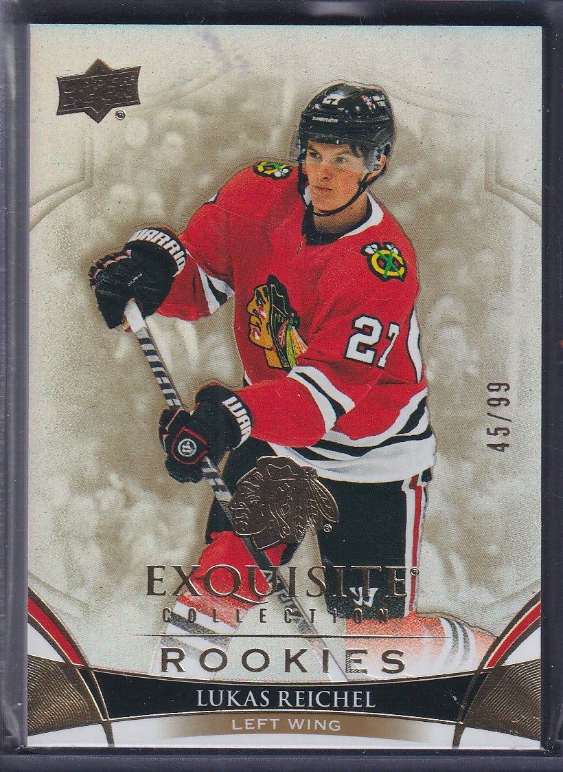 LUKAS REICHEL - 2022 Upper Deck Exquisite Rookies #R-LR, /99