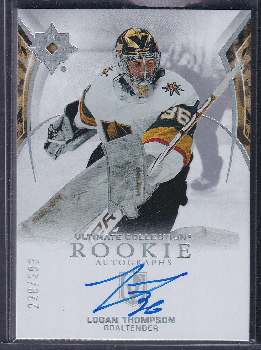 LOGAN THOMPSON - 2021 Upper Deck Ultimate Rookie Auto #141, /299