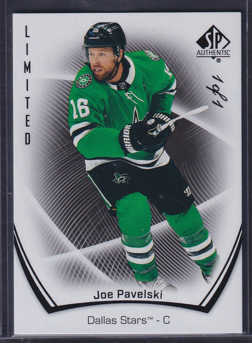 JOE PAVELSKI - 2021 SP Authentic Limited #51, 1/1