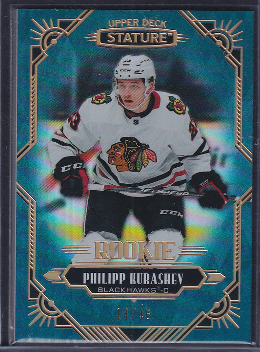 PHILIPP KURASHEV - 2020 Upper Deck Stature Rookie #197, /45