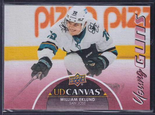 WILLIAM EKLUND - 2021 Upper Deck Young Guns Canvas #C234