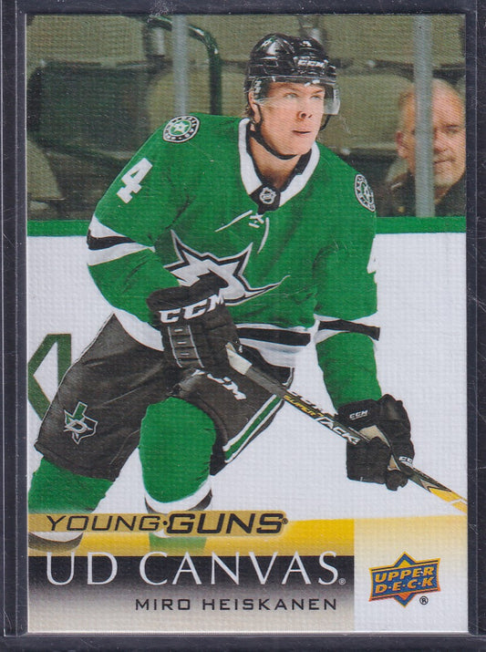 MIRO HEISKANEN - 2018 Upper Deck Young Guns Canvas #C101