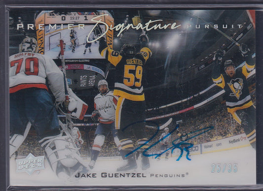 JAKE GUENTZEL - 2020 Upper Deck Premier Signature Persuit Auto #SP-GU, /35