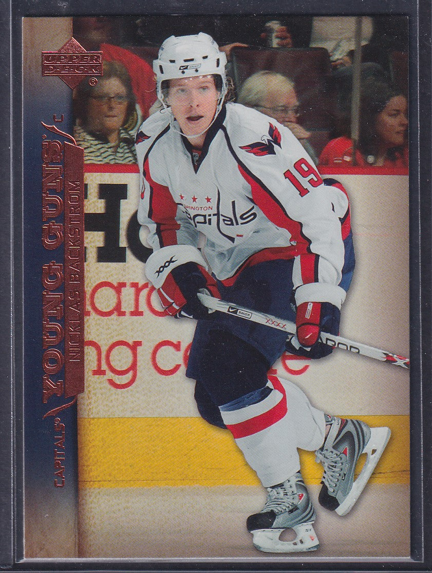 NICKLAS BACKSTROM - 2007 Upper Deck Young Guns #249