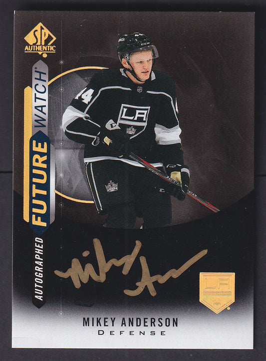 MIKEY ANDERSON - 2020 SP Authentic Future Watch Auto BLACK #194