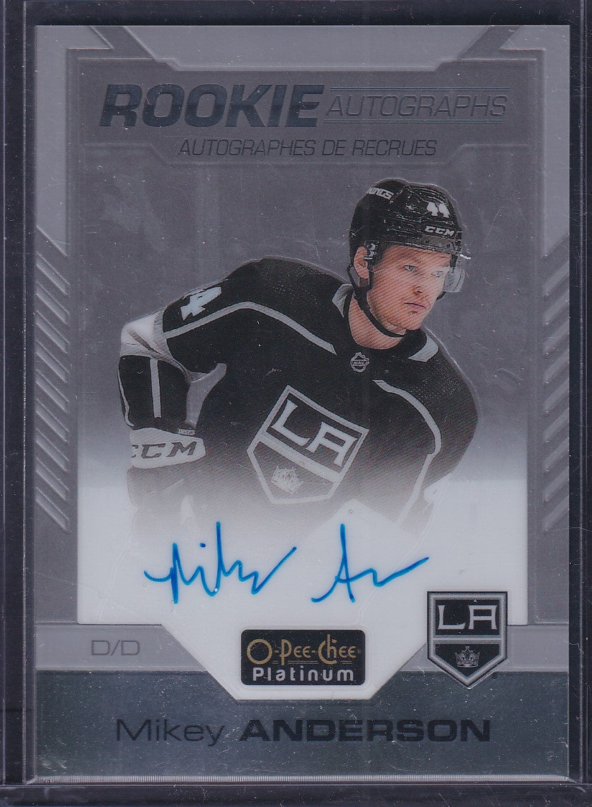 MIKEY ANDERSON - 2020 O-Pee-Chee Rookie Autographs #R-MA