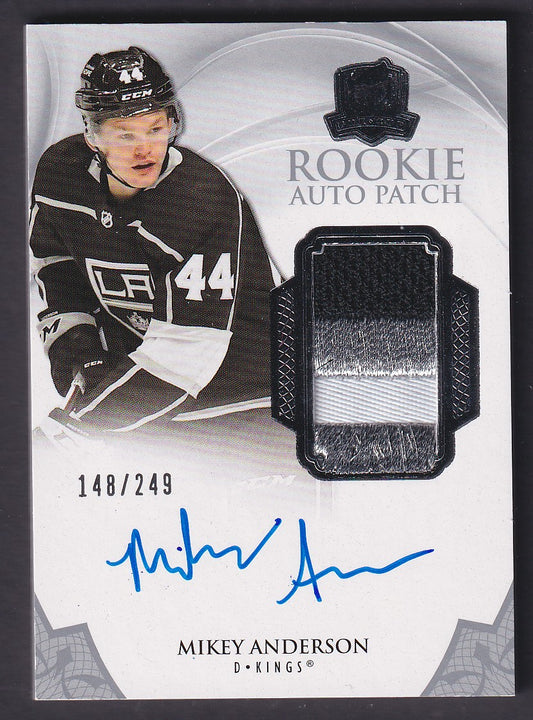 MIKEY ANDERSON - 2020 The Cup Rookie Auto Patch #117, /249