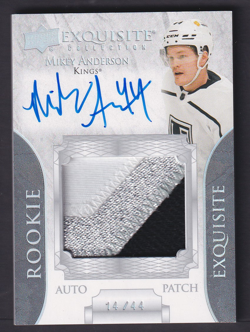 MIKEY ANDERSON - 2020 Upper Deck Exquisite Rookie Auto Patch #EC-MA, /44