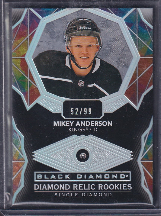 MIKEY ANDERSON - 2020 UD Black Diamond Relic Rookies #BDR-MA, /99