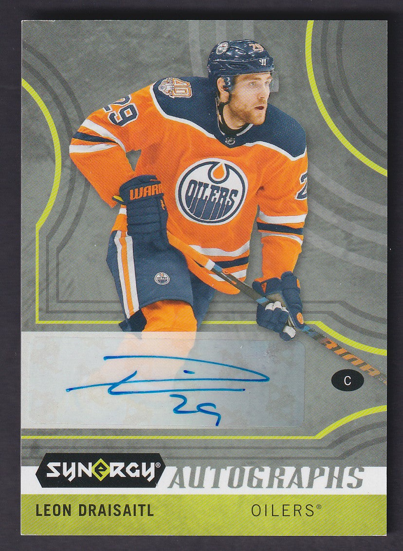 LEON DRAISAITL - 2019 Upper Deck Synergy Autographs #A-LD