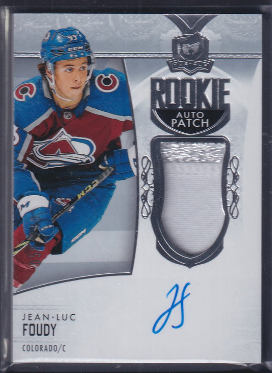 JEAN-LUC FOUDY - 2022 The Cup Rookie Auto Patch #187, /249