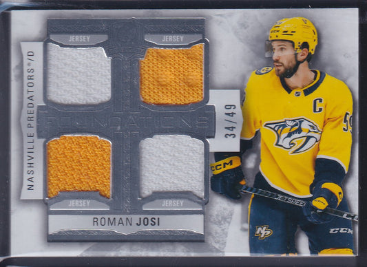 ROMAN JOSI - 2022 The Cup Foundations Quad Patch #F-RJ, /49