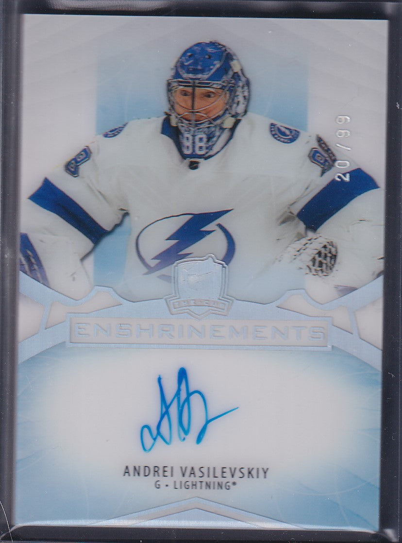 ANDREI VASILEVSKIY - 2020 The Cup Enshrinements Auto #E-AV, /99