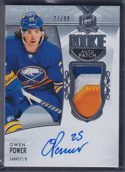 OWEN POWER - 2022 The Cup Rookie Auto Patch #148, /99