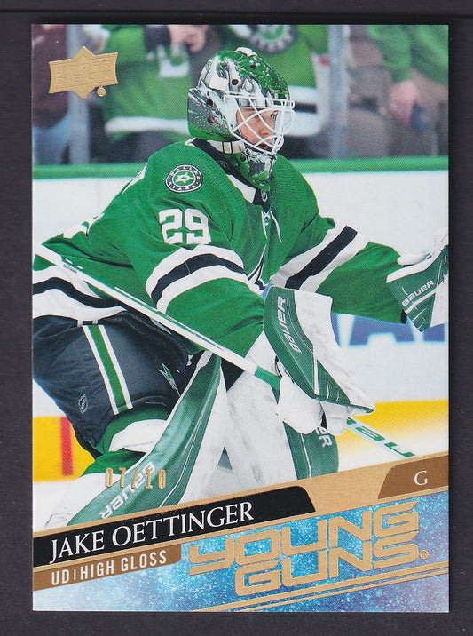 JAKE OETTINGER - 2020 Upper Deck Young Guns HIGH GLOSS #246, /10