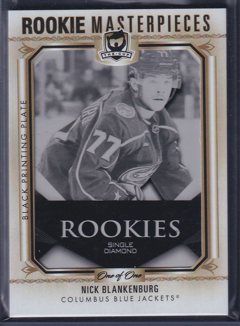 NICK BLANKENBURG - 2022 The Cup Rookie Masterpieces PLATE #BD-BDR-NB, 1/1