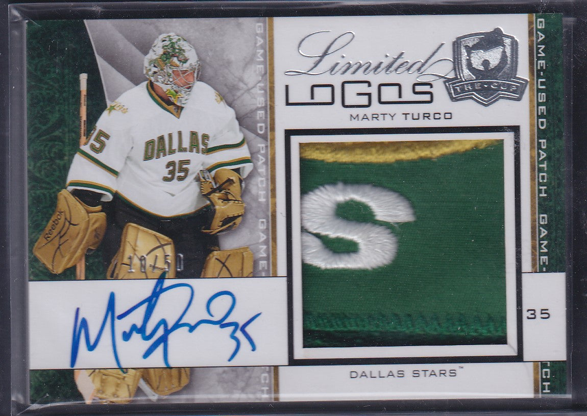 MARTY TURCO - 2008 The Cup Limited Logos Auto Patch #LL-MT, /50