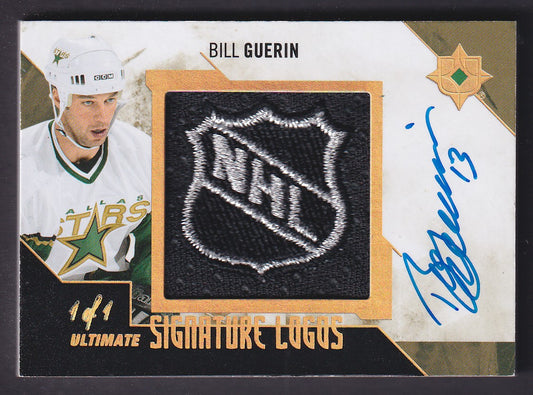 BILL GUERIN - 2014 Ultimate Signature Logos Auto Shield #USL-BG, 1/1