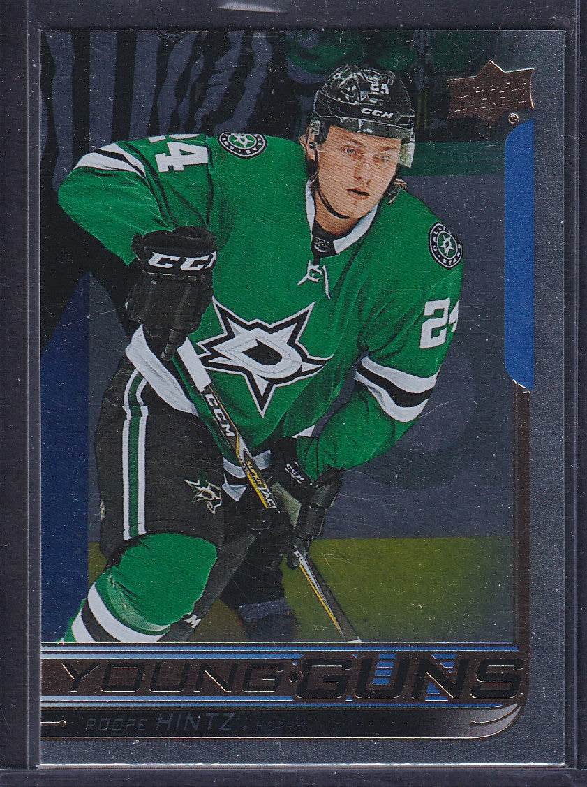 ROOPE HINTZ - 2018 Upper Deck Young Guns SILVER FOIL #202