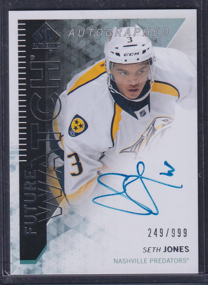 SETH JONES - 2013 SP Authentic Future Watch Auto #270, /999