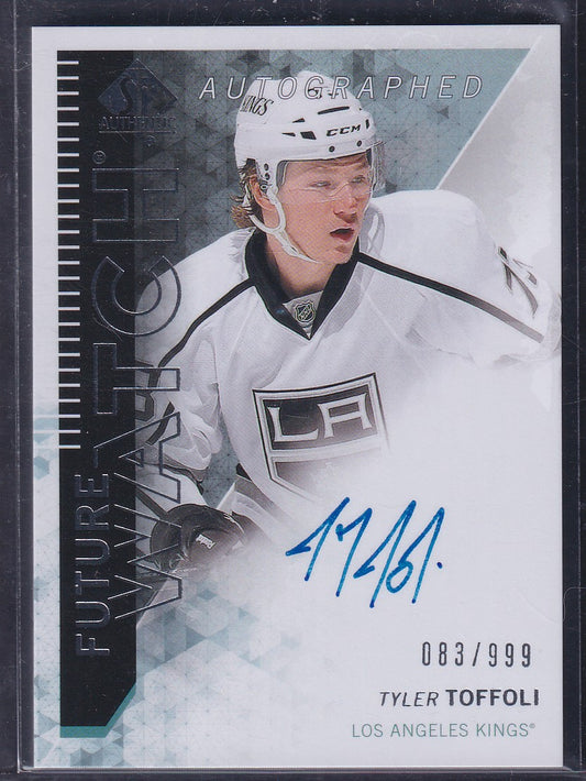 TYLER TOFFOLI - 2013 SP Authentic Future Watch Auto #274, /999