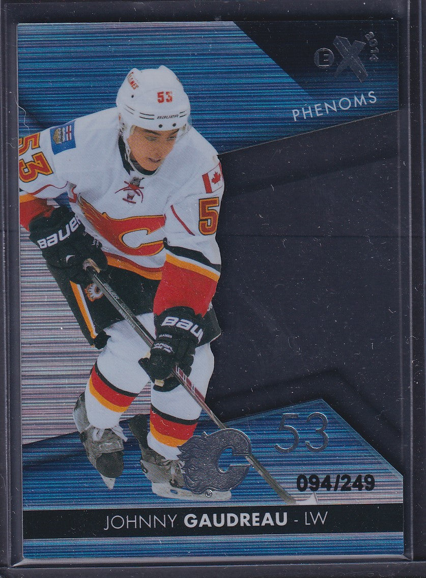 JOHNNY GAUDREAU - 2014 Fleer Ultra Rookie Phenoms Clear Cut #39, /249