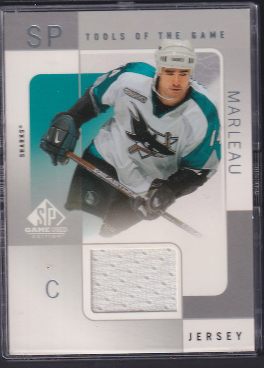 PATRICK MARLEAU - 2001 SP Game Used Tools of the Game Patch #PM