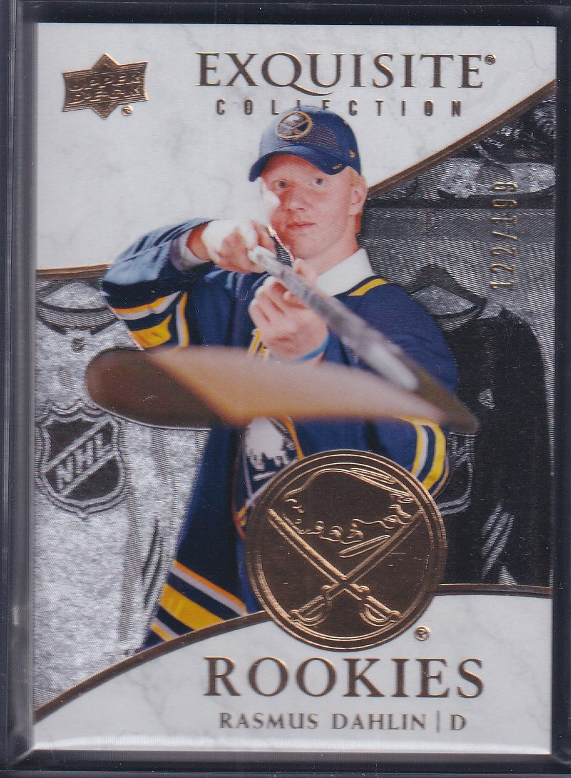 RASMUS DAHLIN - 2018 Upper Deck Exquisite Rookies #R-RD, /199