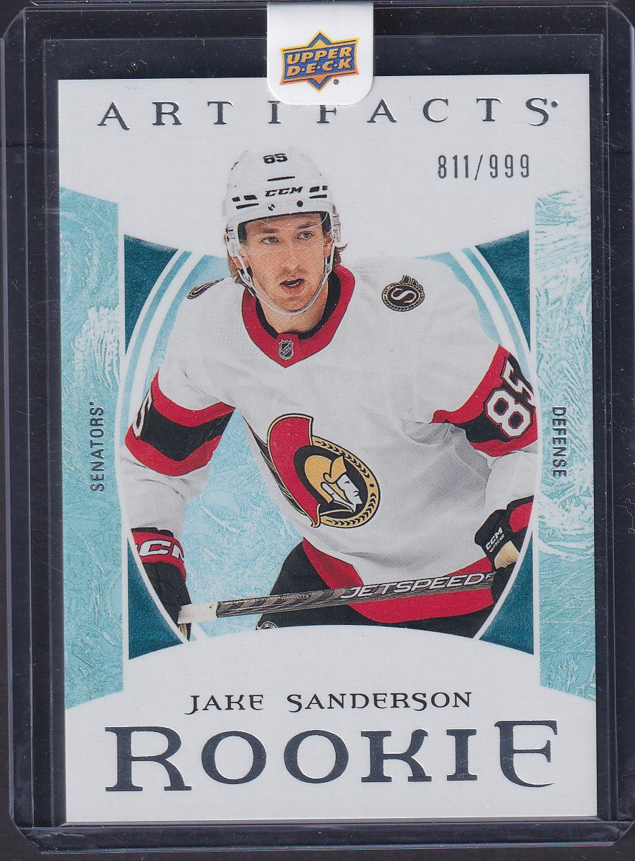 JAKE SANDERSON - 2022 Upper Deck Artifacts Rookie #221, /999