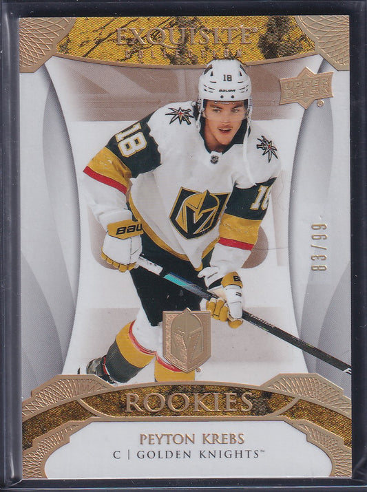 PEYTON KREBS - 2020 Upper Deck Exquisite Rookies #R-PK, /99