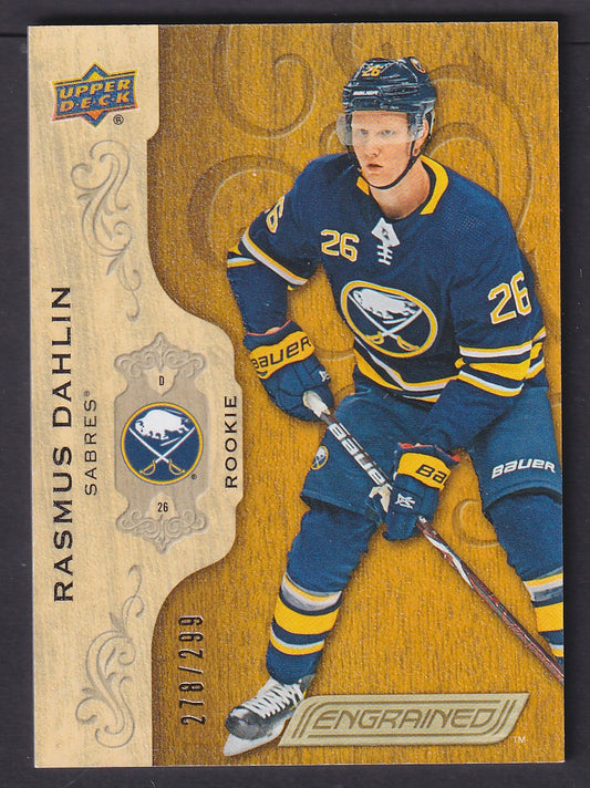 RASMUS DAHLIN - 2018 Upper Deck Engrained Rookie #60, /299