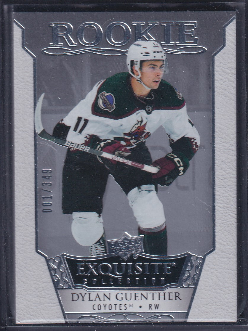 DYLAN GUENTHER - 2022 Upper Deck Exquisite Rookie #R-48, /349