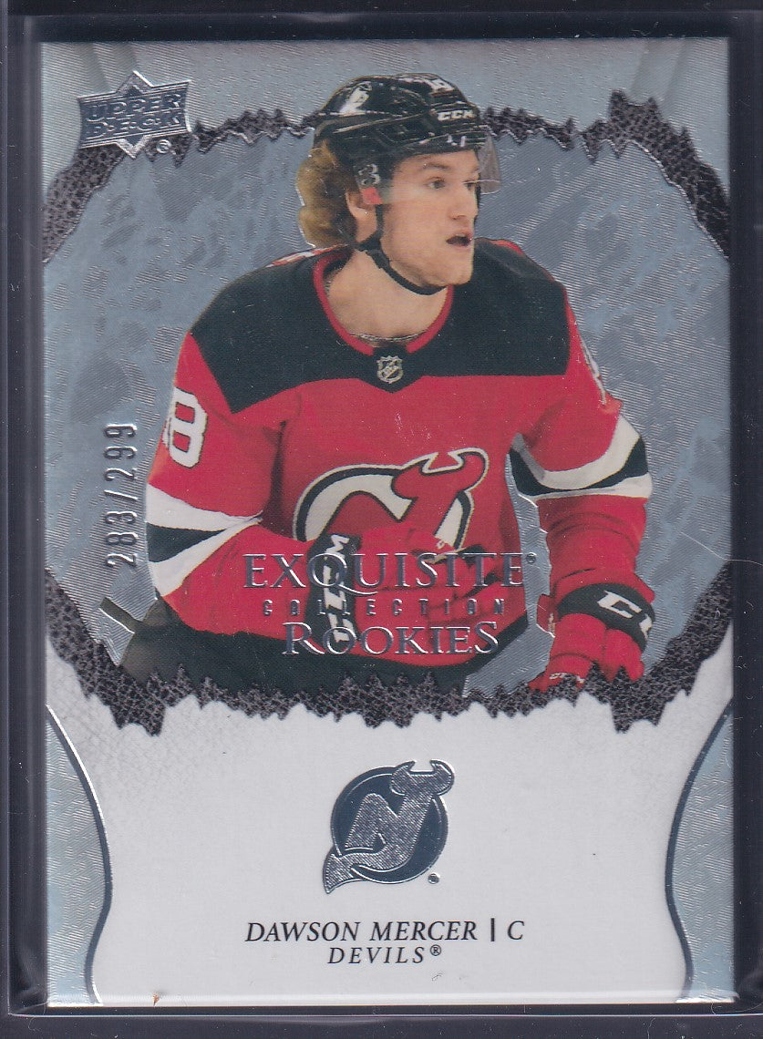 DAWSON MERCER - 2021 Upper Deck Exquisite Rookies #R-37, /299