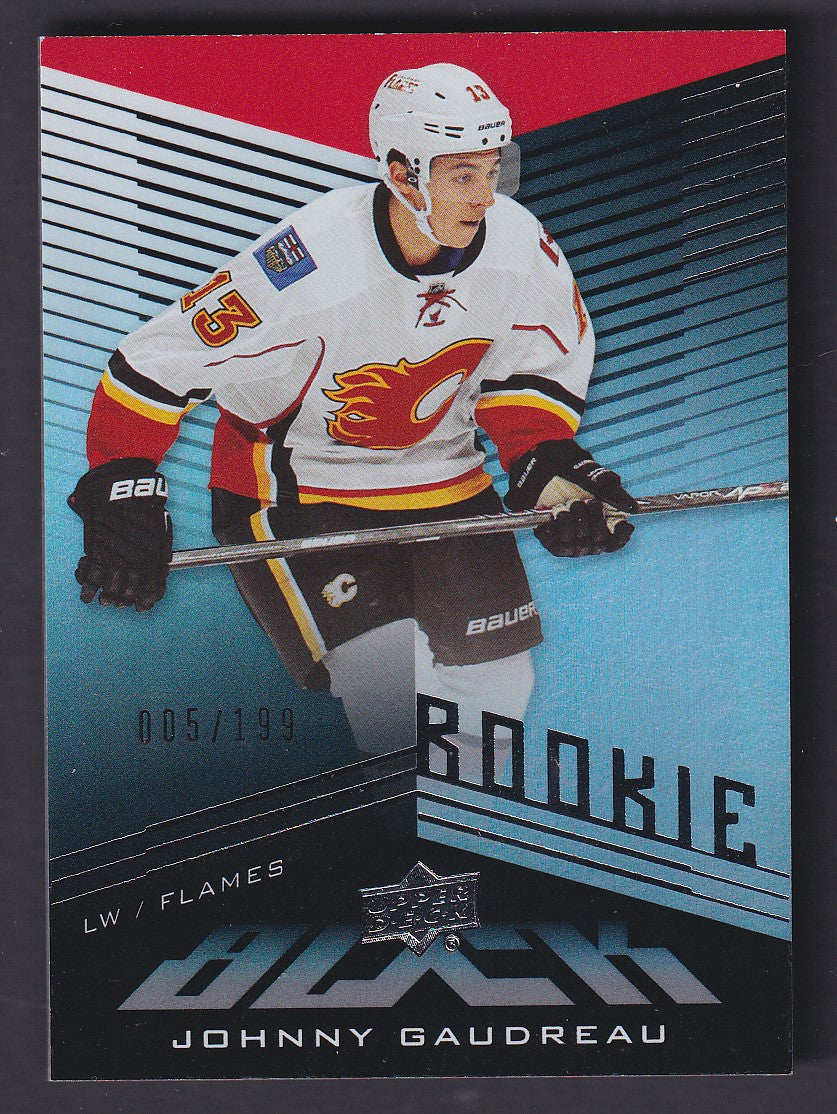 JOHNNY GAUDREAU - 2014 Upper Deck Black Rookie #45, /199