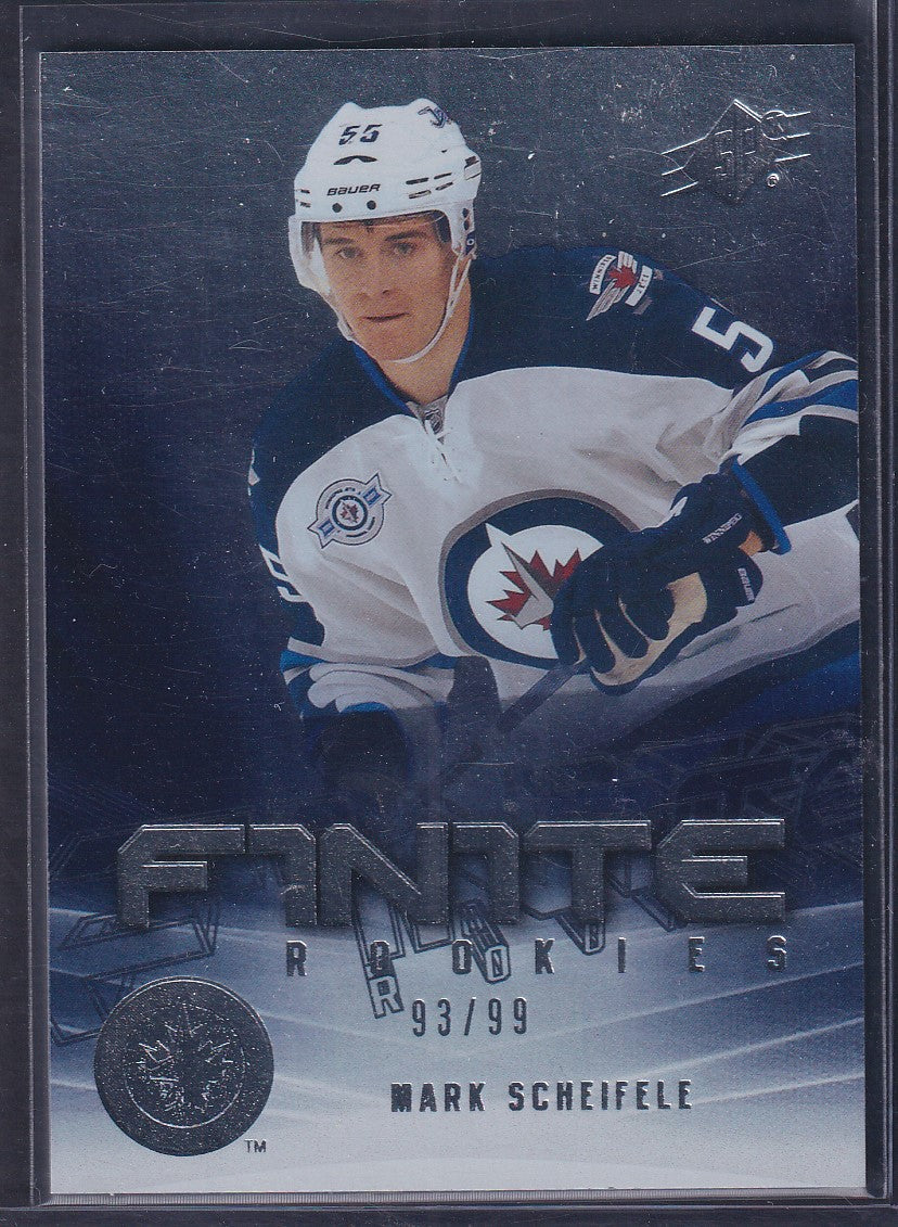 MARK SCHEIFELE - 2011 Upper Deck SPx Finite Rookies #F35, /99