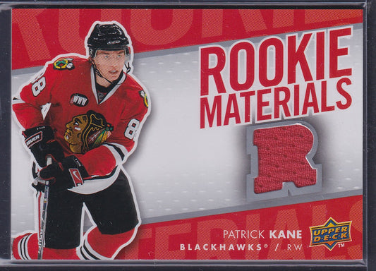 PATRICK KANE - 2007 Upper Deck Rookie Materials Jersey Patch #RM-PK