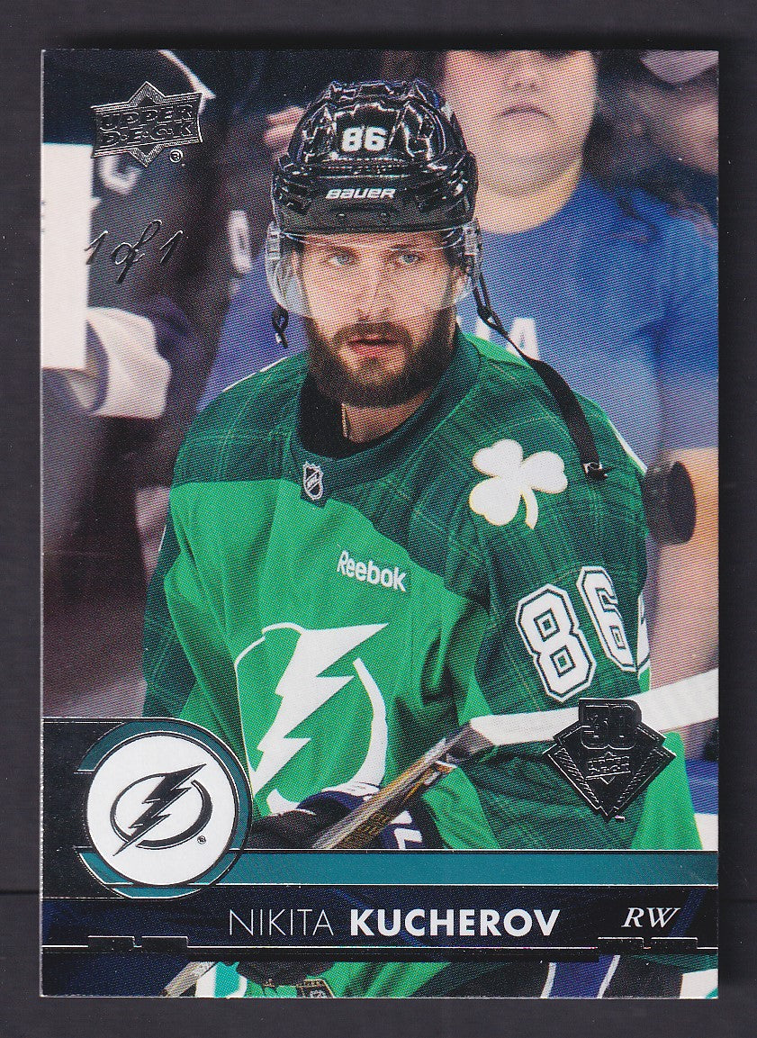 NIKITA KUCHEROV - 2017 Upper Deck Anniversary Buyback #168, 1/1