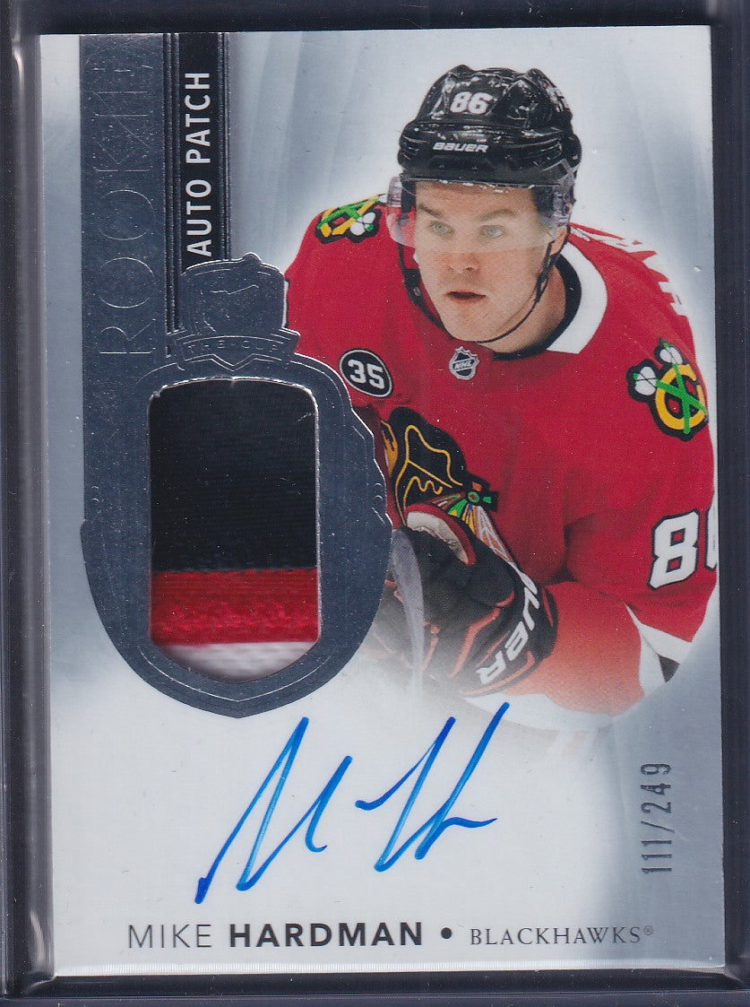 MIKE HARDMAN - 2021 The Cup Rookie Auto Patch #145, /249