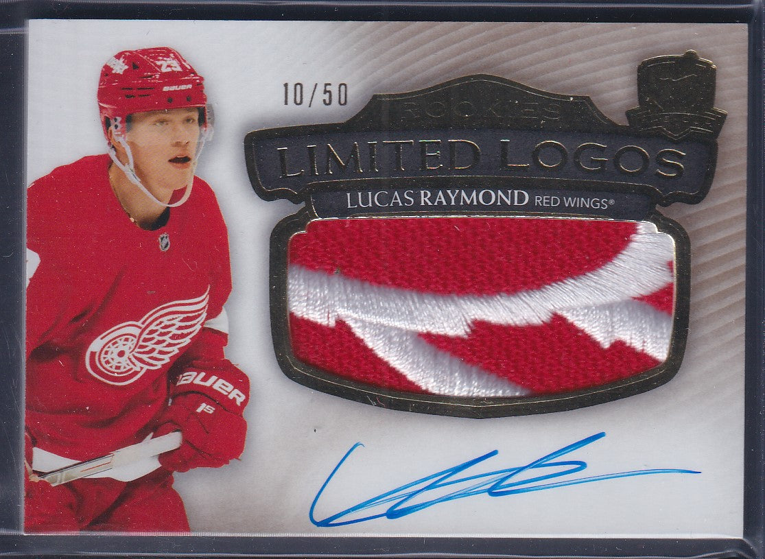 LUCAS RAYMOND - 2021 The Cup Limited Logos Rookies Auto Patch #LL-LR, /50