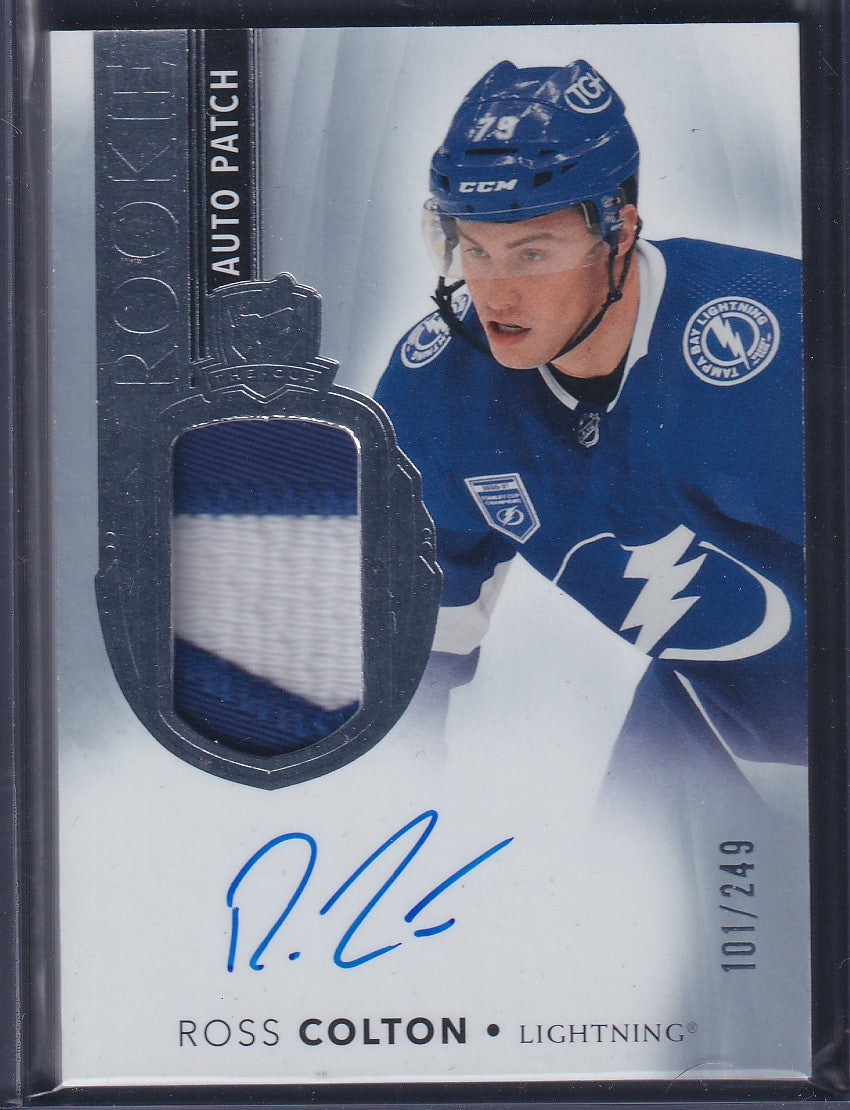 ROSS COLTON - 2021 The Cup Rookie Auto Patch #129, /249