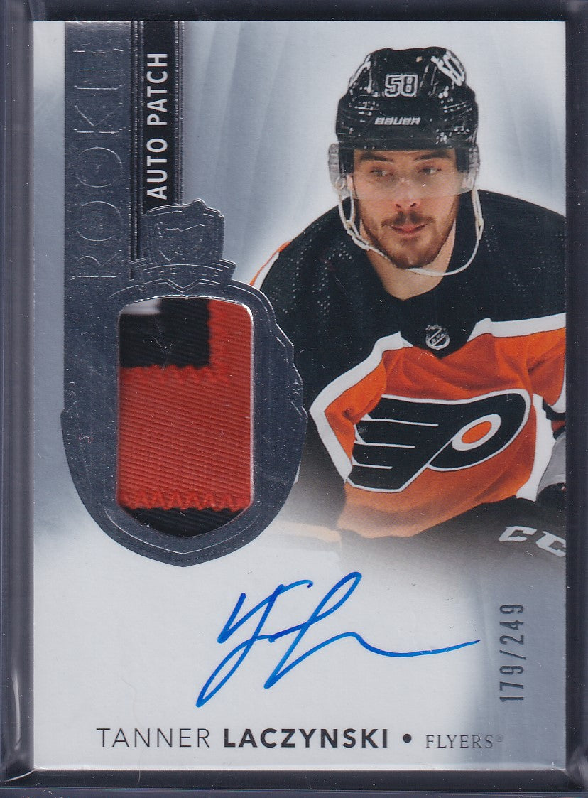 TANNER LACZYNSKI - 2021 The Cup Rookie Auto Patch #116, /249