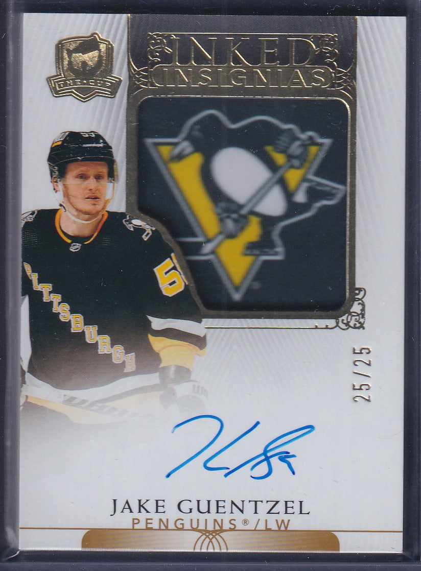 JAKE GUENTZEL - 2021 The Cup Inked Insignias Auto #II-JG, /25