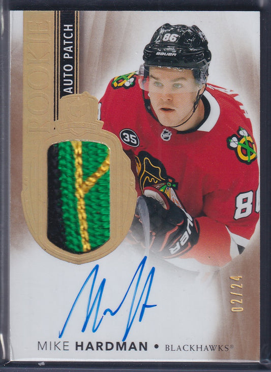 MIKE HARDMAN - 2021 The Cup Rookie Auto Patch #145, /24