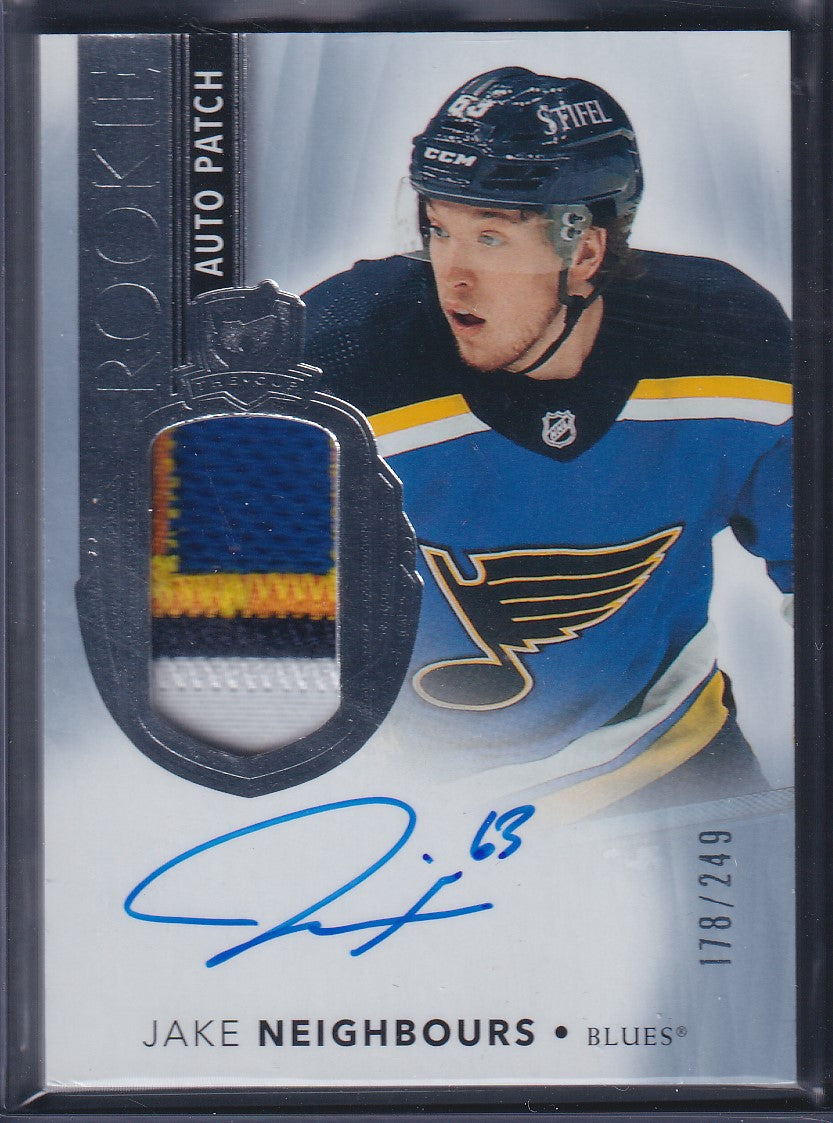 JAKE NEIGHBOURS - 2021 The Cup Rookie Patch Auto #175, /249