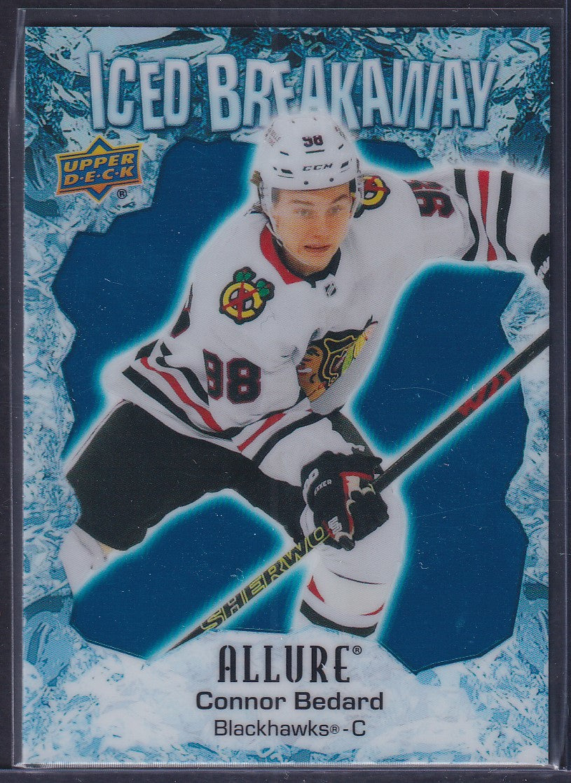 CONNOR BEDARD - 2023 Upper Deck Allure Iced Breakaway #IB-5